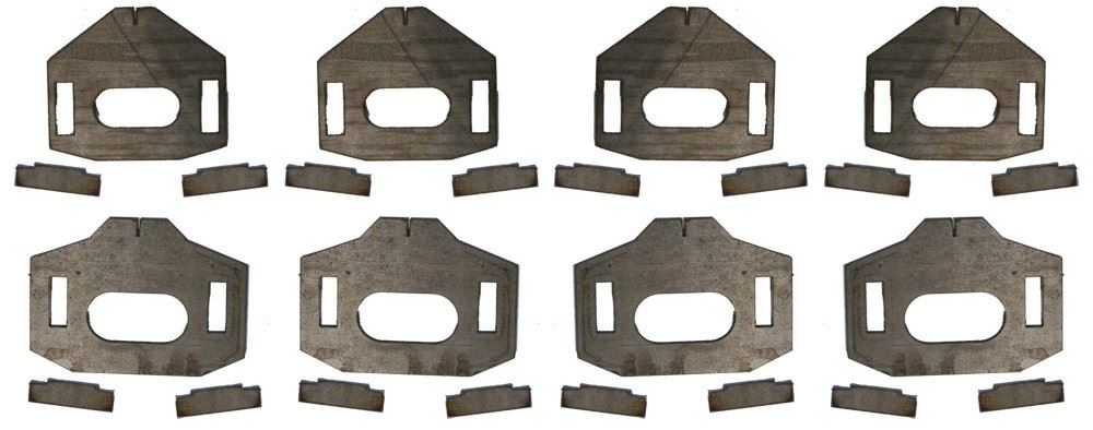 59860 - Total Chaos Lower Control Arm Cam Tab Gussets