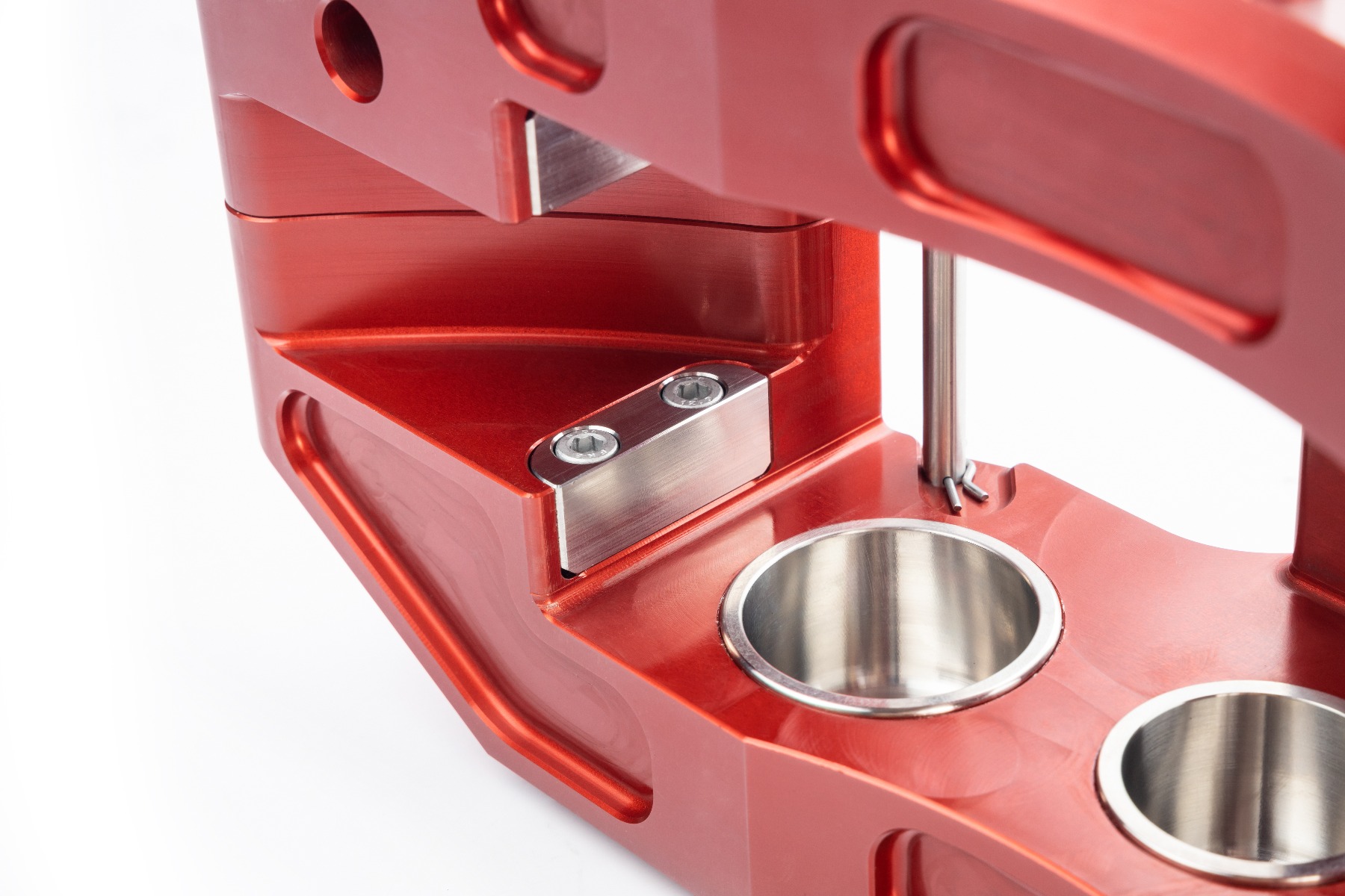 TOY410RED - Powerbrake Stage-1 /Red / 6 Piston Caliper &amp; 13.7" 1-Piece Rotor / 03-09 4Runner, 07-14 FJ Cruiser, 05+ Tacoma, 03-09 GX470