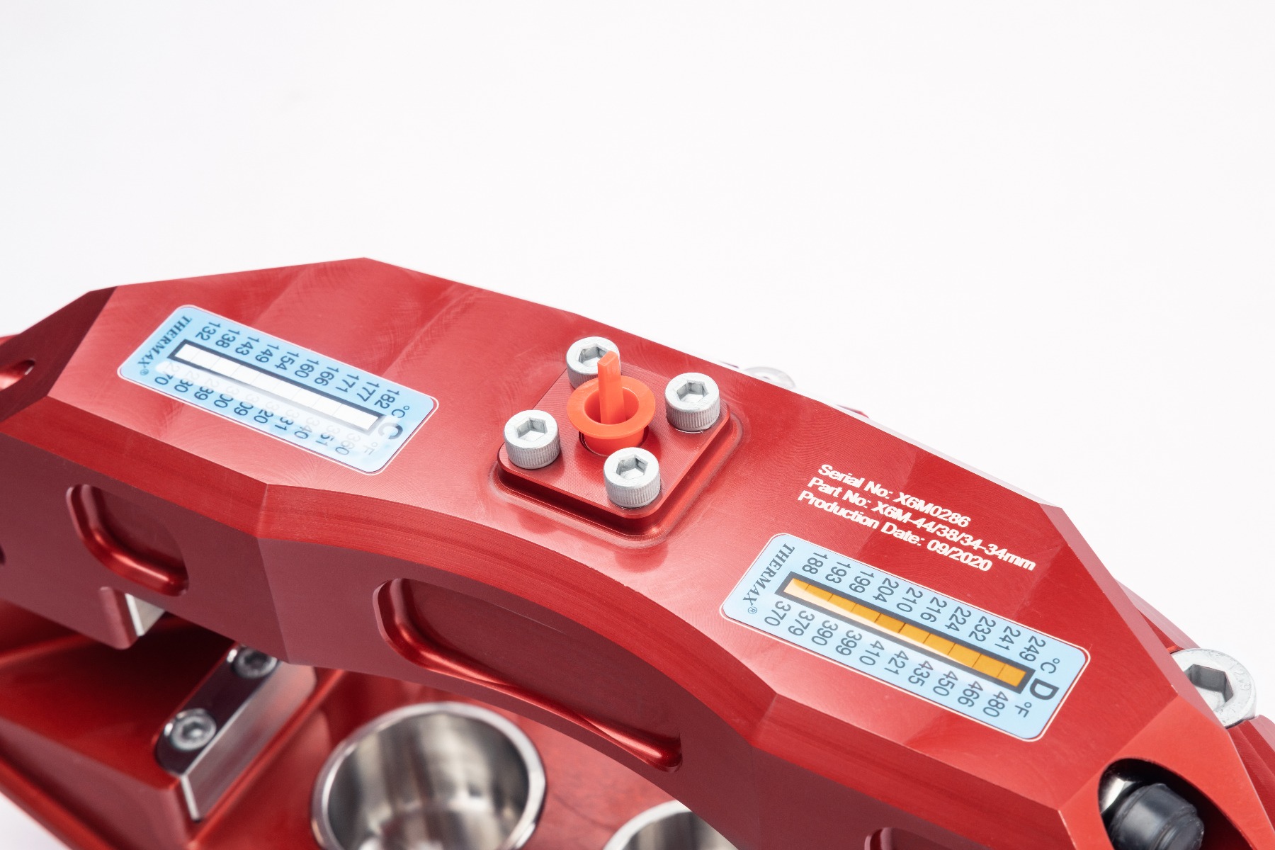 TOY412RED - Powerbrake Stage-1 / Red / 6 Piston Caliper &amp; 13.7" 1-Piece Rotor /10+4Runner, GX460