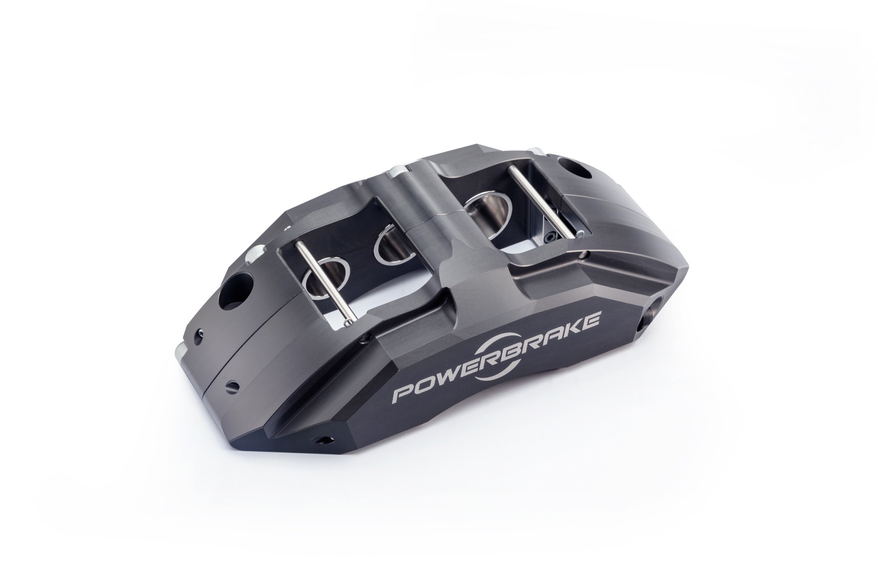 TOY410GREY - Powerbrake Stage-1 /Grey / 6 Piston Caliper &amp; 13.7" 1-Piece Rotor / 03-09 4Runner, 07-14 FJ Cruiser, 05+ Tacoma, 03-09 GX470