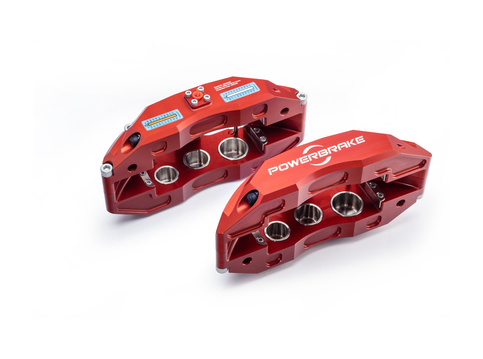 TOY421RED - Powerbrake Stage-1 Big Brake Kit / Red (08-15 Tundra, 08-15 Sequoia)