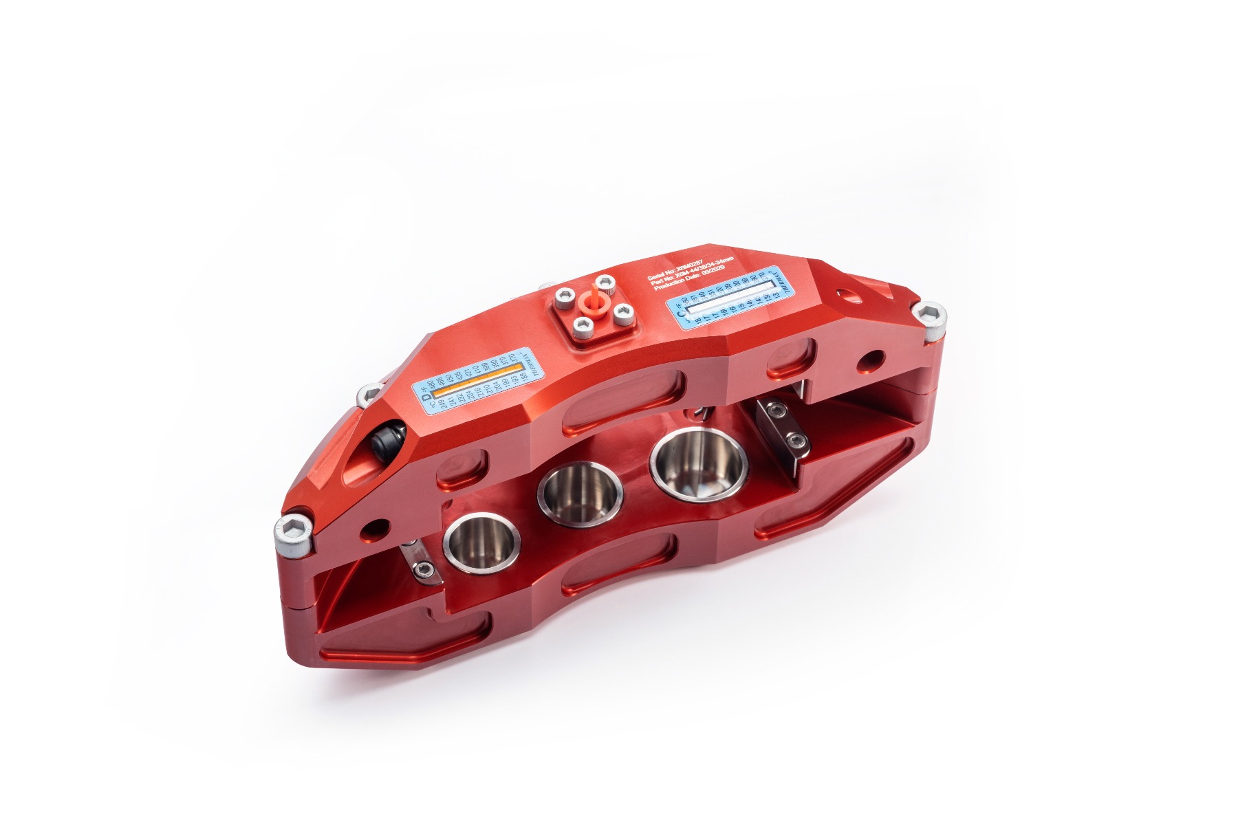 TOY417RED - Powerbrake Stage-1 Big Brake Kit / Red / 6 Piston Caliper &amp; 14.6" 1-Piece Rotor /16-21 Land Cruiser 200 Series /16-21 LX570