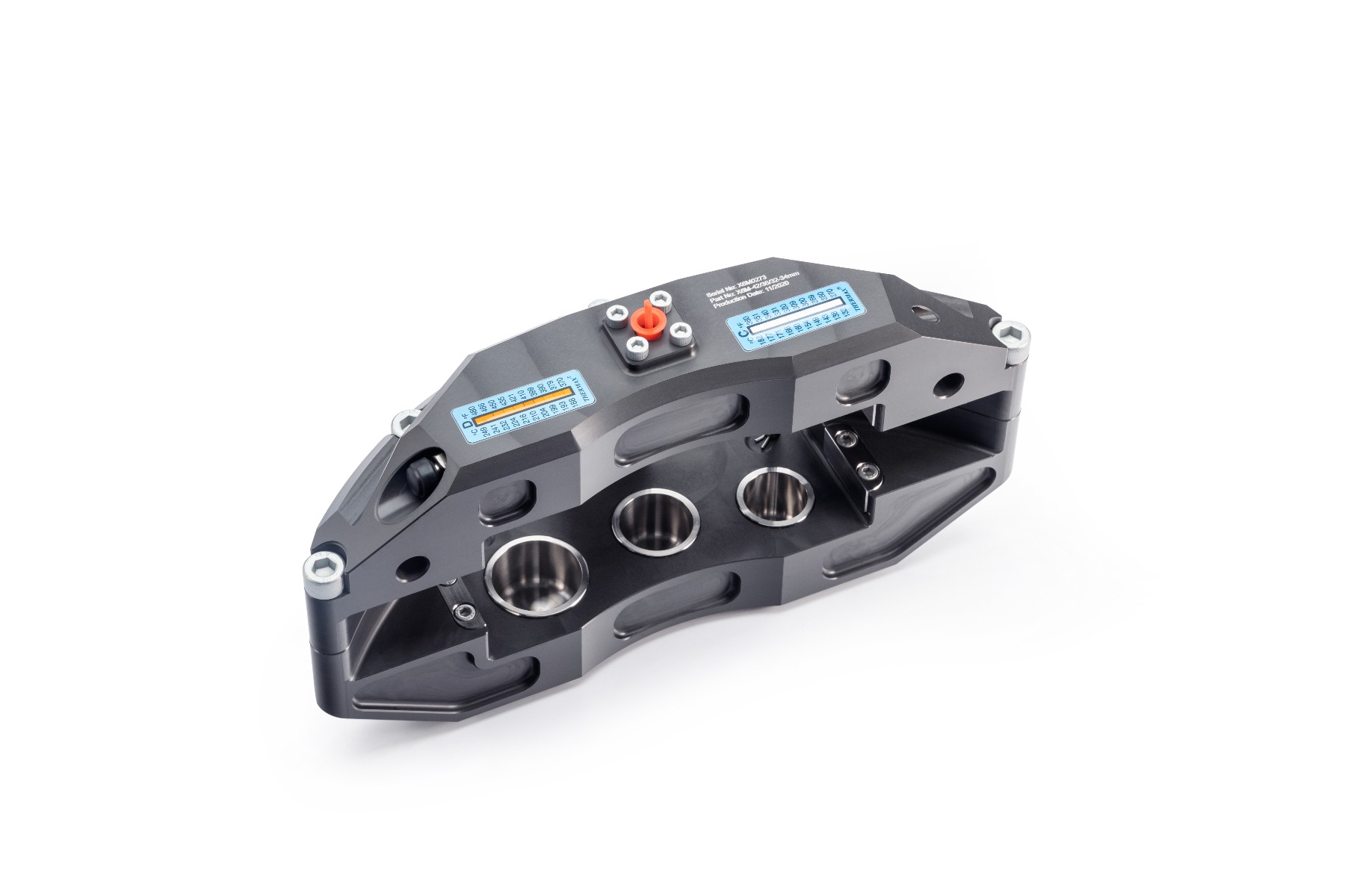 TOY410GREY - Powerbrake Stage-1 /Grey / 6 Piston Caliper &amp; 13.7" 1-Piece Rotor / 03-09 4Runner, 07-14 FJ Cruiser, 05+ Tacoma, 03-09 GX470