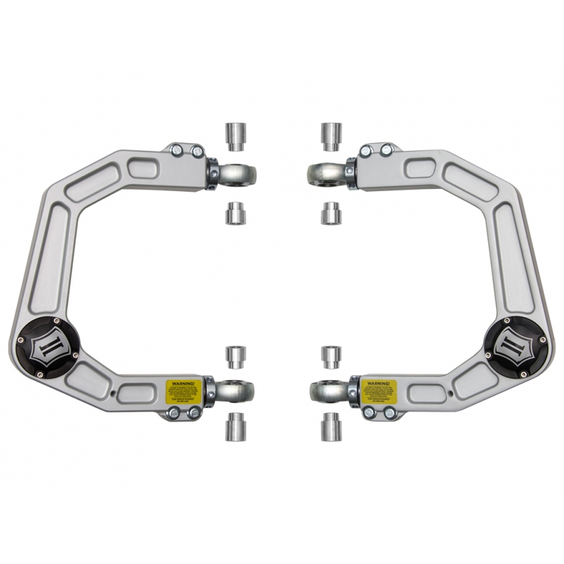 58550DJ - ICON Tacoma Delta Joint Billet Upper Control Arm Kit (2005-2023 Tacoma)