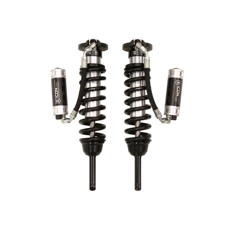 58747C -  Icon Extended Travel Remote Reservoir CDCV Front Coilover Kit (10+ FJ Cruiser and 10+ 4Runner)