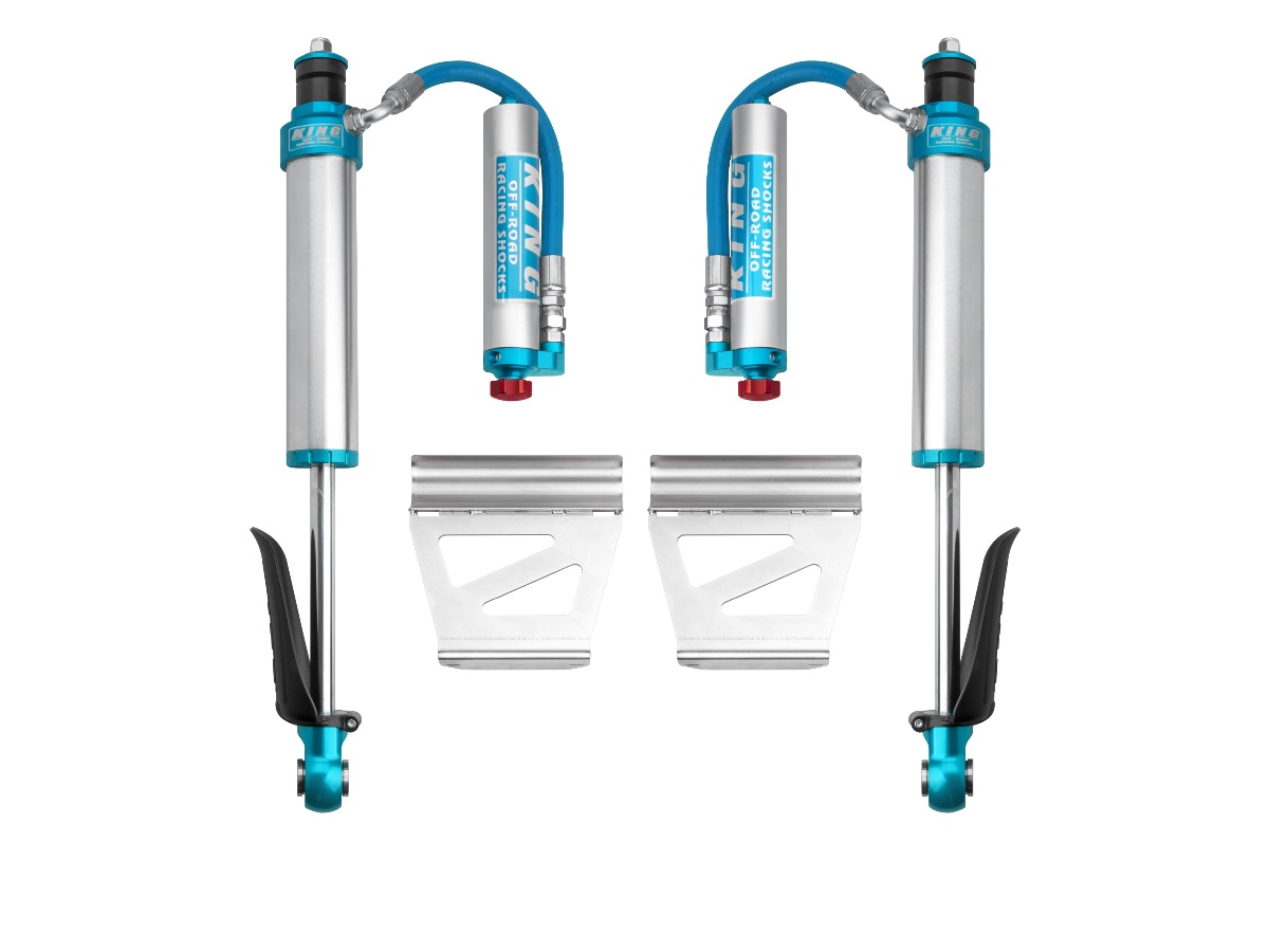 25001-125A - King 2.5 Rear Remote Reservoir Shocks with Adjuster for 03-22 4Runner, 07-14 FJ Cruiser and 03-22 GX470/GX460