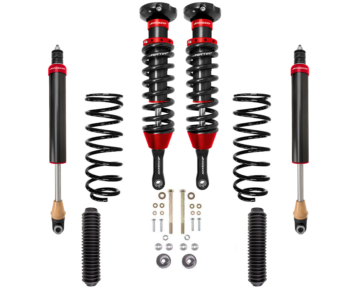 Toytec Midnight Aluma Series 2.5 Performance Suspension System 2-3" Lift Kit for 2010-2023 GX460
