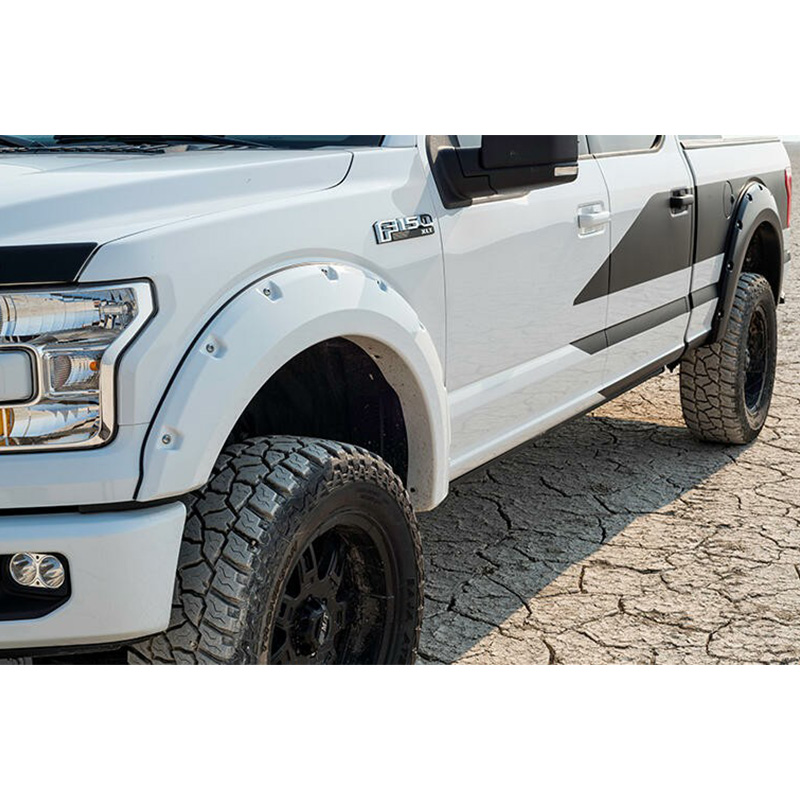 30918-13 - Bushwacker Pocket Style Painted Fender Flares for Toyota Tundra 2017-2021