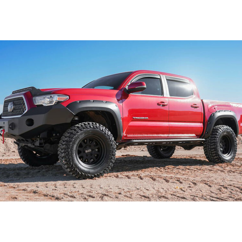 30922-02 - Bushwacker Pocket Style Fender Flares for Toyota Tacoma 2016-2022