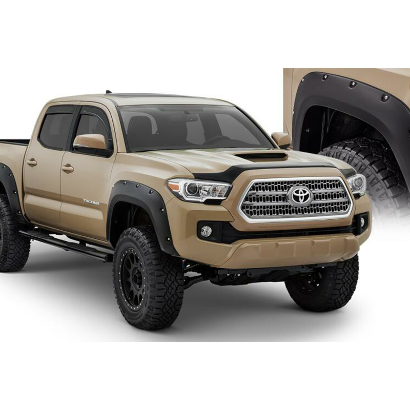 30922-02 - Bushwacker Pocket Style Fender Flares for Toyota Tacoma 2016-2022