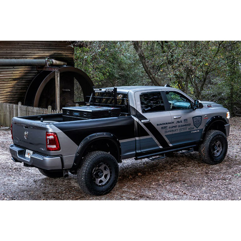 31079-02 - Bushwacker Pocket Style Fender Flares for Toyota Tacoma 2012-2015