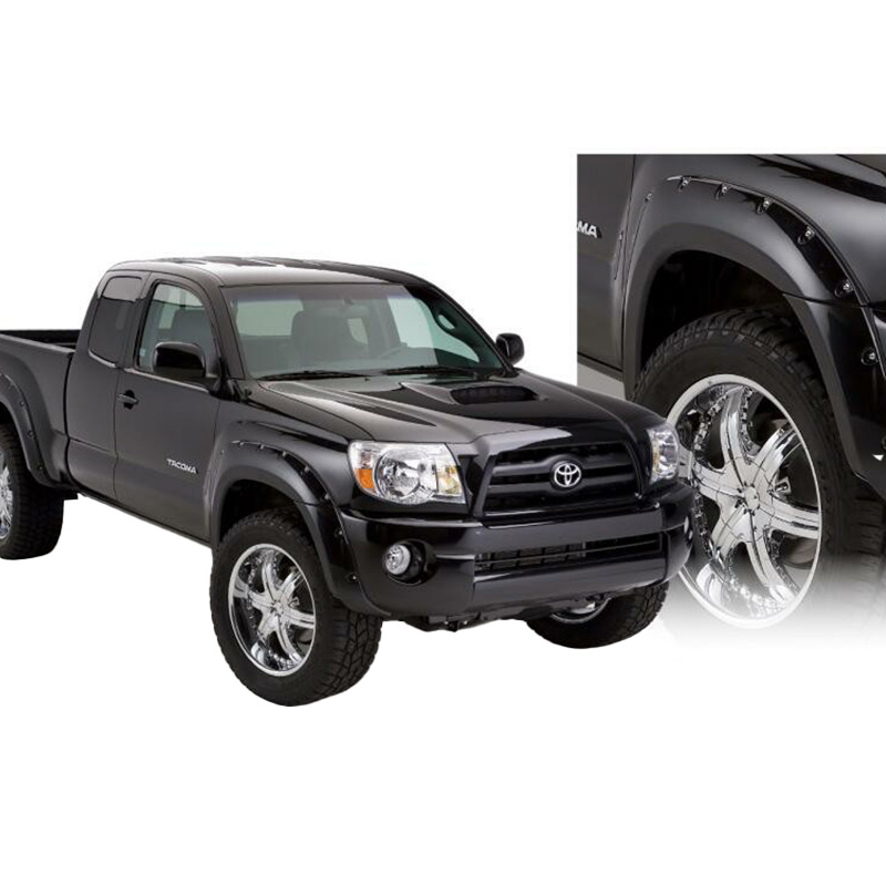 31920-02 - Bushwacker Pocket Style Fender Flares for Toyota Tacoma 2005-2011