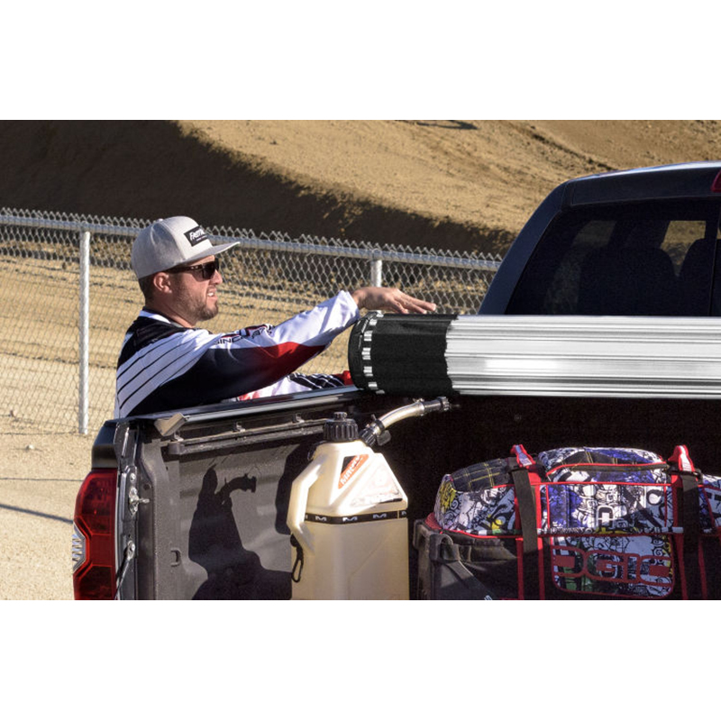 BAK Industries 39440 Revolver X2 5'7" Truck Bed Cover with or without Deck Rail System for Toyota Tundra 2022-2023