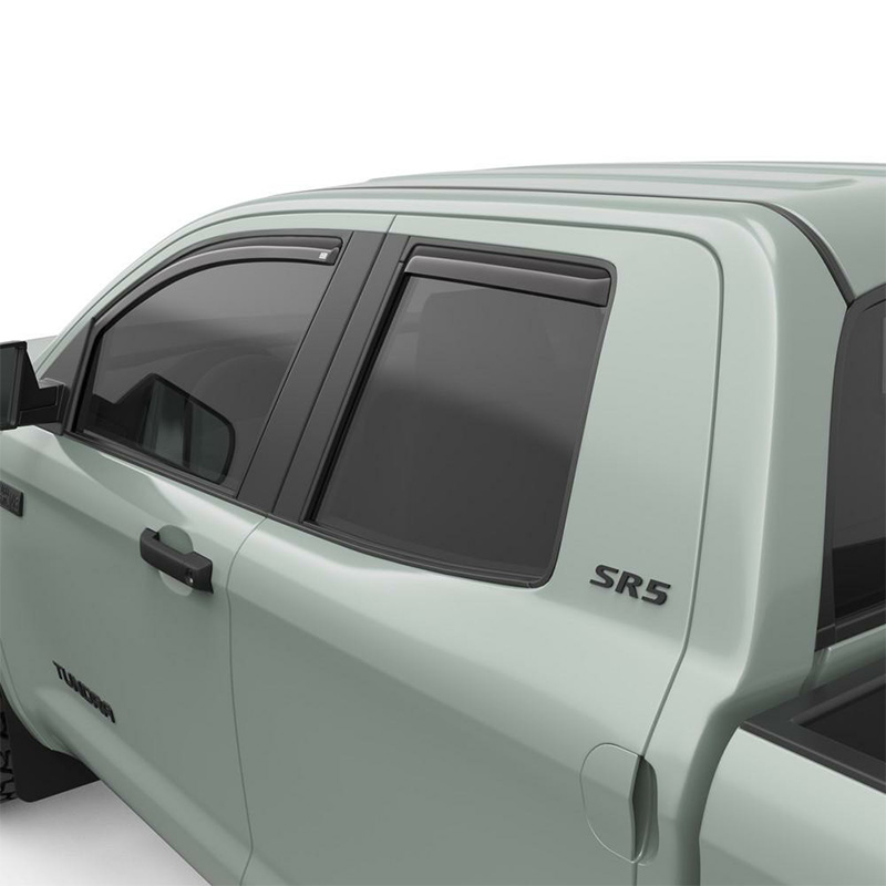 EGR 575091 Front and Rear Set In-Channel Window Visors for Toyota Tundra 2007-2017