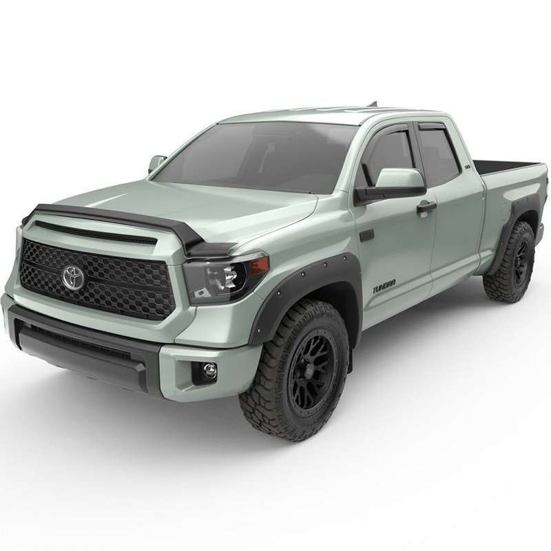 EGR 575091 Front and Rear Set In-Channel Window Visors for Toyota Tundra 2007-2017