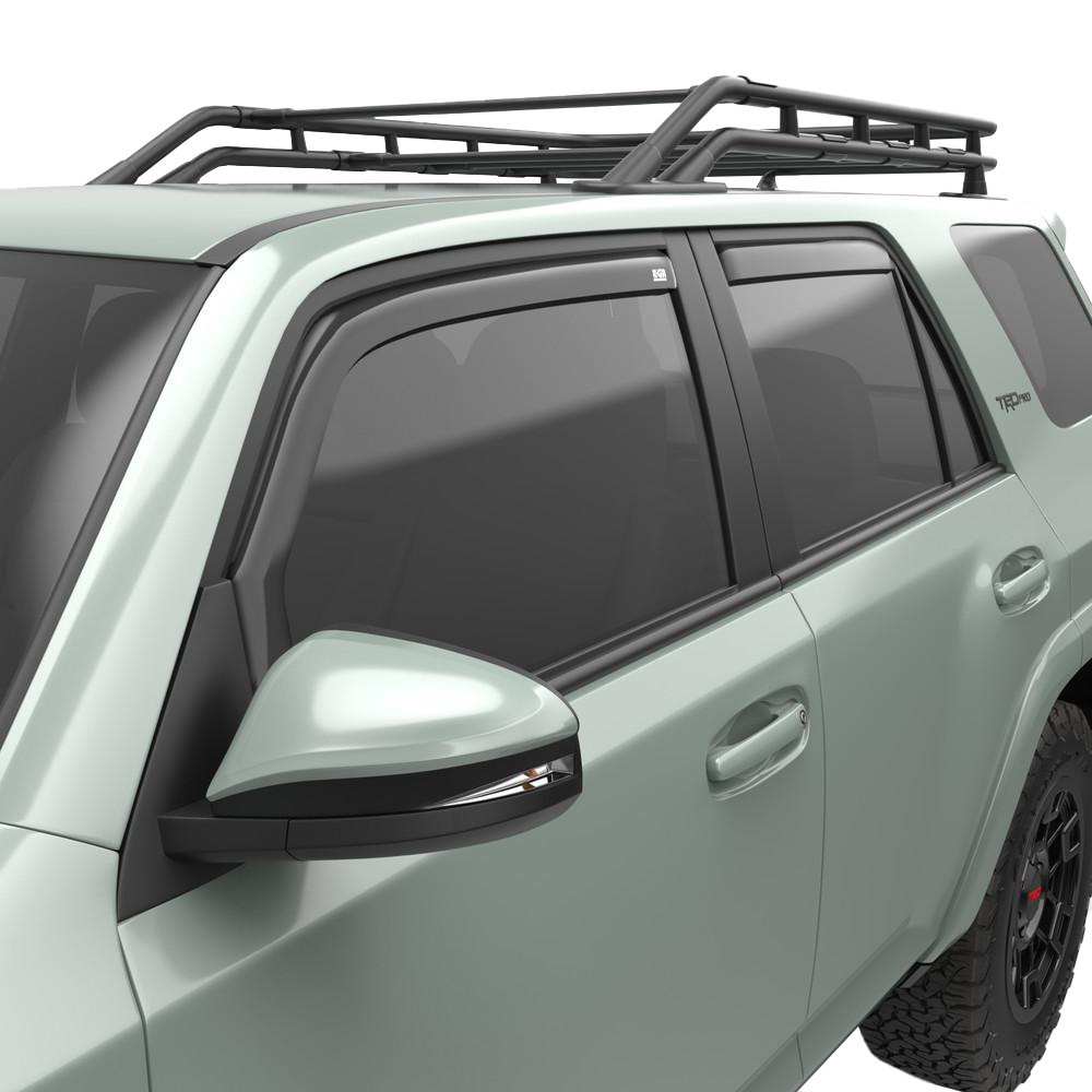 EGR 575221 Front and Rear Set In-Channel Window Visors for Toyota 4Runner 2010-2023