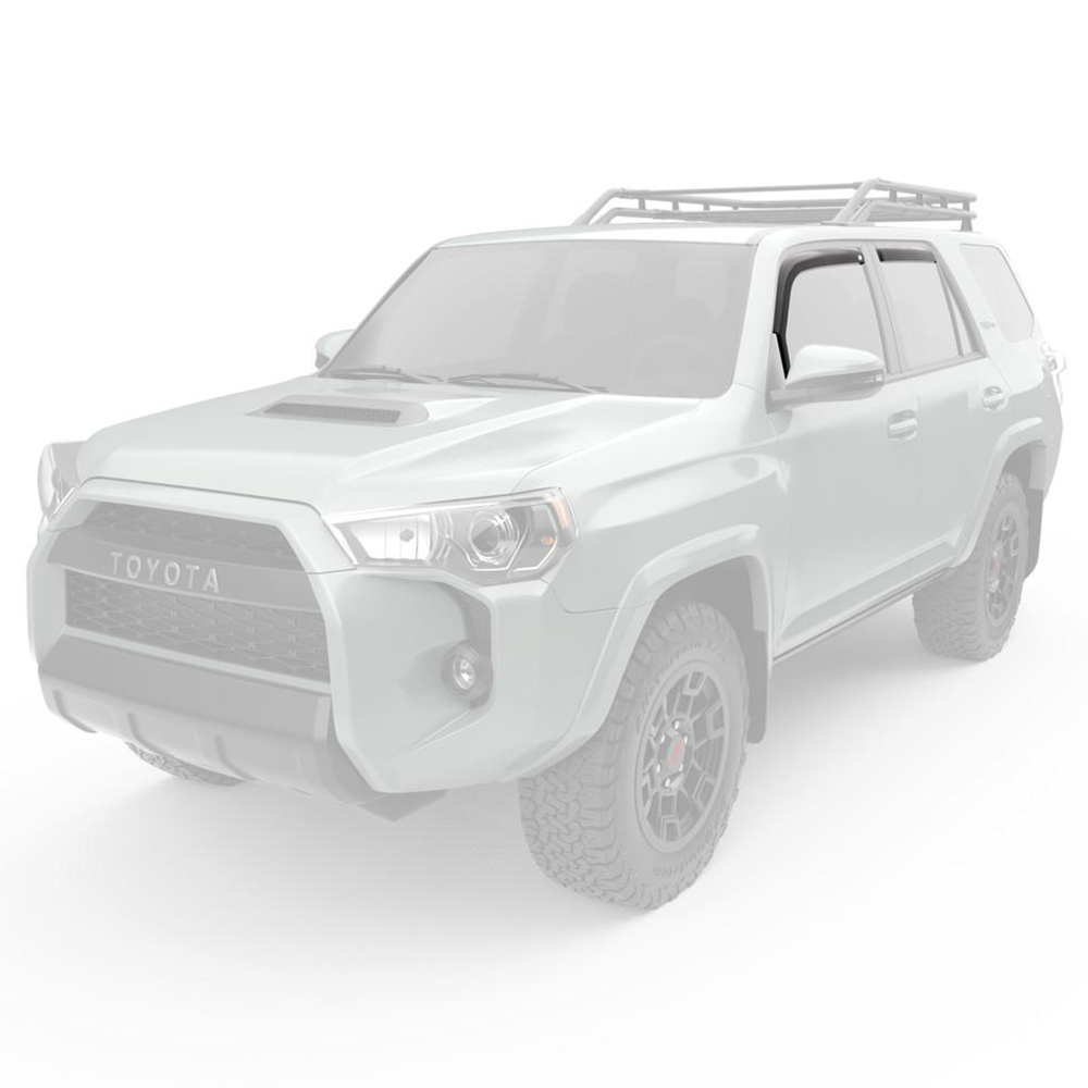 EGR 575221 Front and Rear Set In-Channel Window Visors for Toyota 4Runner 2010-2023