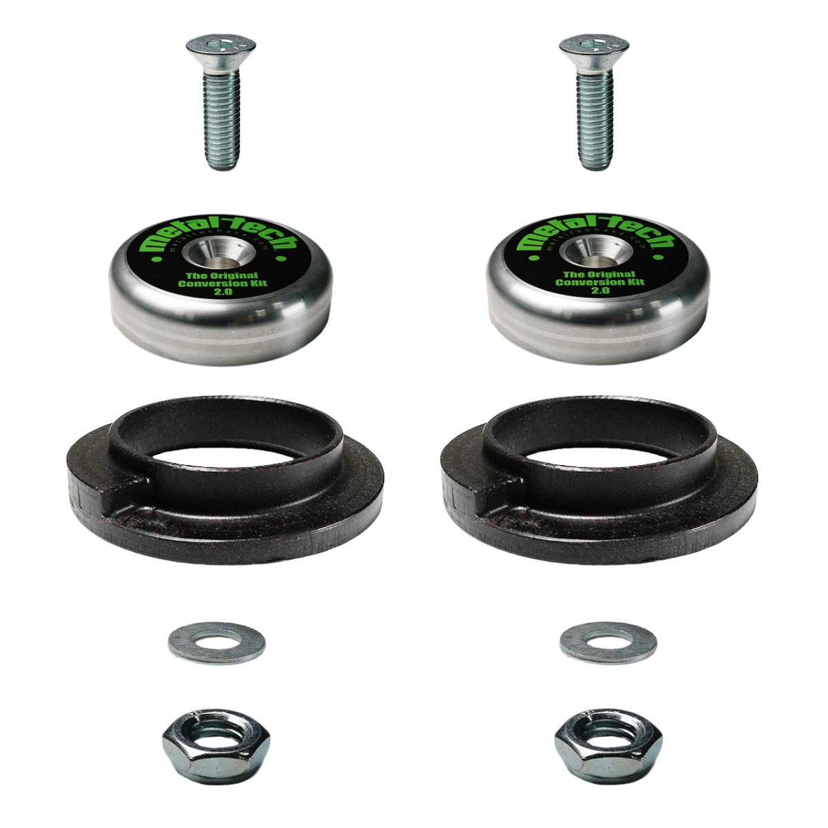 MT-KEY-46220 - Metal-tech 4x4 GX Rear Coil Conversion Kit Stage 2 w/ Key Cones