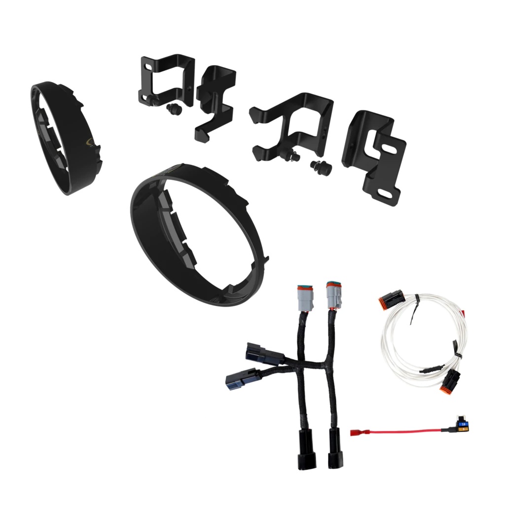7471 - KC Bracket Set - Fog Pocket Kit for Flex Era 3 for Toyota Vehicles (Pair)