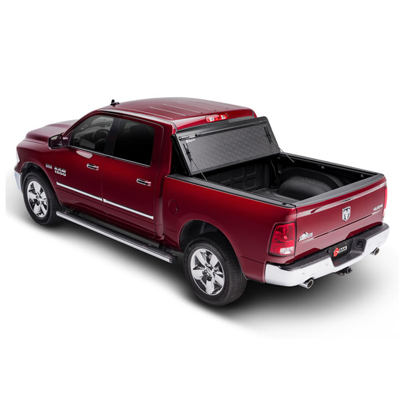 BAK Industries 772440 BAKFlip F1 5'7" Truck Bed Cover with or without Deck Rail System for Toyota Tundra 2022-2023