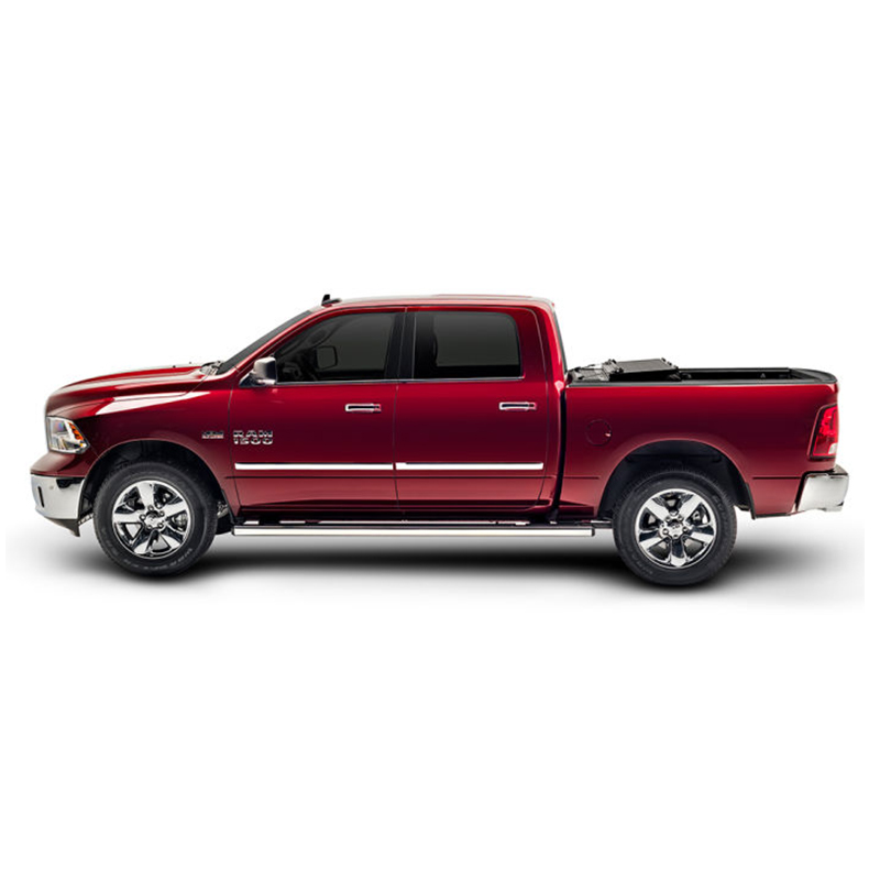 BAK Industries 772440 BAKFlip F1 5'7" Truck Bed Cover with or without Deck Rail System for Toyota Tundra 2022-2023