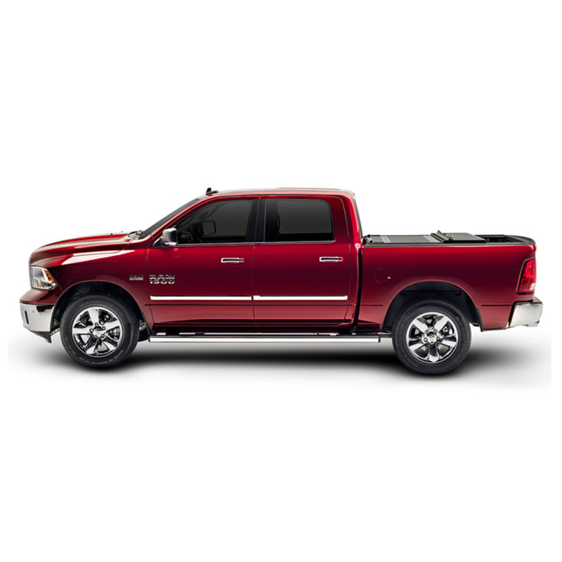 BAK Industries 772440 BAKFlip F1 5'7" Truck Bed Cover with or without Deck Rail System for Toyota Tundra 2022-2023