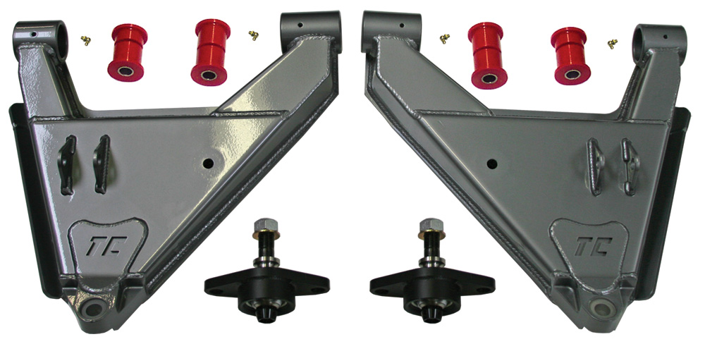 86500-10FJ - Total Chaos Standard Stock Length Uniball Lower Control Arms with Dual Shock Capability