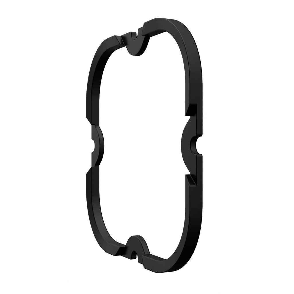 30573 - KC HiLites Flex Era 4 - 1-Bezel Ring - ED Coated Black