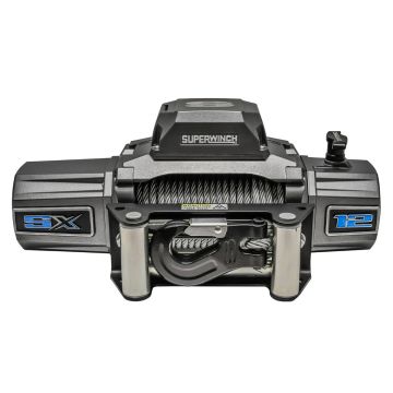 1712200 - Superwinch SX12 12000 LBS 12V DC 3/8in x 85ft Wire Rope - Graphite Winch