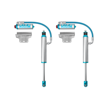 25001-121A King 2.5 Rear Remote Reservoir Shocks with Adjuster for 05+ Tacoma (6 lug)