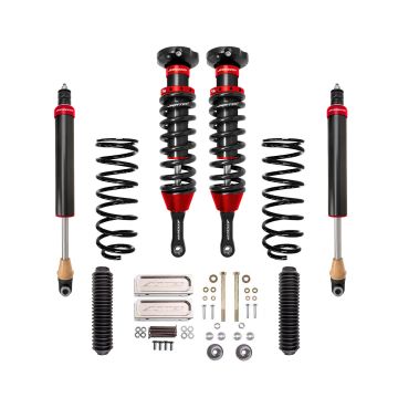 Toytec Midnight Aluma Series 2.5 Performance 2-3" Lift Suspension System for 2010-2024 4Runner