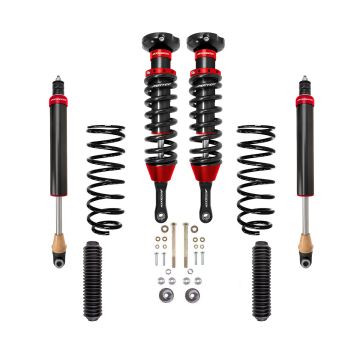 Toytec Midnight Aluma Series 2.5 Performance Suspension System 2-3" Lift Kit for 2010-2023 GX460