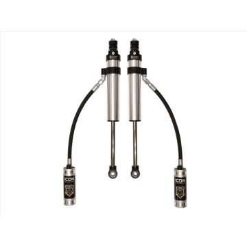 57802CP - ICON V.S. 2.5 Series 0-3" Remote Reservoir Rear Shocks with CDCV - PAIR (91-07 Land Cruiser)