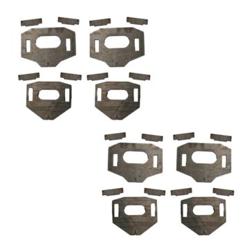 59870 - Total Chaos Lower Control Arm Cam Tab Gussets: 2007-2021 Tundra