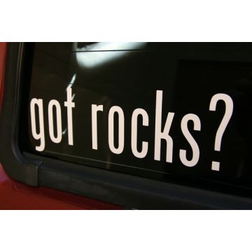 RocksSTKR - Got Rocks? Sticker