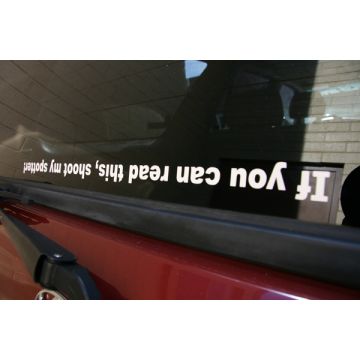 SpotterSTKR - If You Can Read This, Shoot My Spotter Sticker