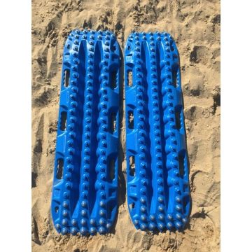 ACTMTBL - Actiontrax Recovery Boards - Metal Teeth (Pair)-Blue