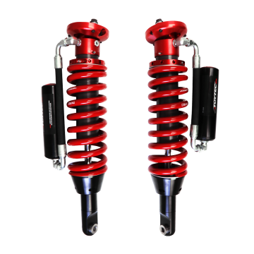 Toytec Boss 2.5 Front Aluma Series Remote Reservoir 2-3" Coilovers 2007-2014 FJ/2003-2009 GX No KDSS