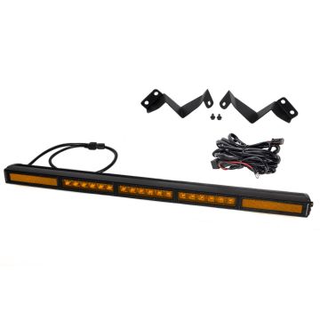 DD6075 - Diode Dynamics SS30 Stealth Lightbar Kit for 2016-2023 Toyota Tacoma, Amber Combo