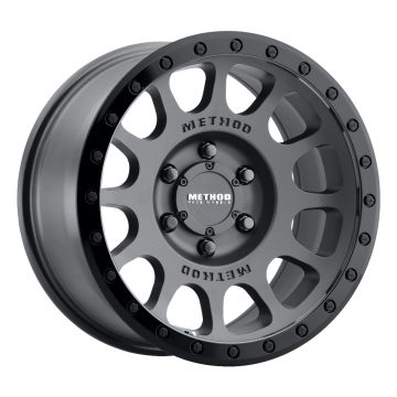 MR305785601000 - Method MR305 NV Double Black / 17x8.5 / 6x5.5 / 0 offset / 4.75 Back Space / 108 Bore