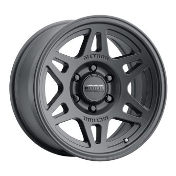 MR70678560500 - Method MR706 Bead Grip / Matte Black / 17x8.5 / 6x5.5 / 4.72 Back Spacing / 106.25 Bore / O Offset