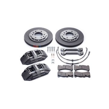 TOY815GREY "“ Powerbrake Stage-2 / Grey / 6 Piston Caliper & 13.7" 2-Piece Rotor / 90-97 LC 80 Series