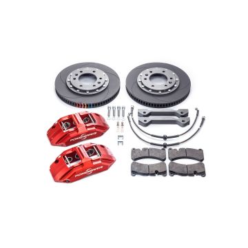 TOY815RED "“ Powerbrake Stage-2 / Red / 6 Piston Caliper & 13.7" 2-Piece Rotor / 90-97 LC 80 Series