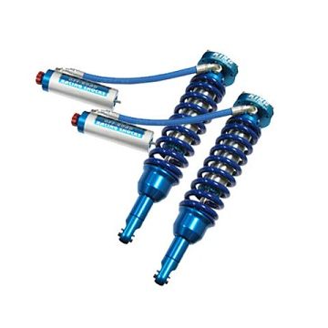 25001-119A King 2.5 Front Remote Reservoir Coilovers with Adjuster for 05+ Tacoma (6 lug)