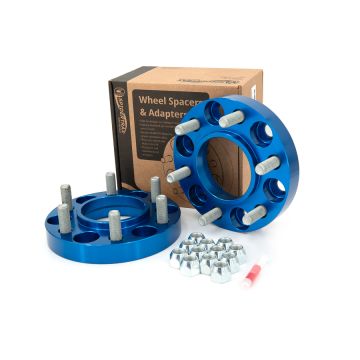 WHS034 - Spidertrax 1 inch Thick Wheel Spacers (Blue) - 2022 Tundra