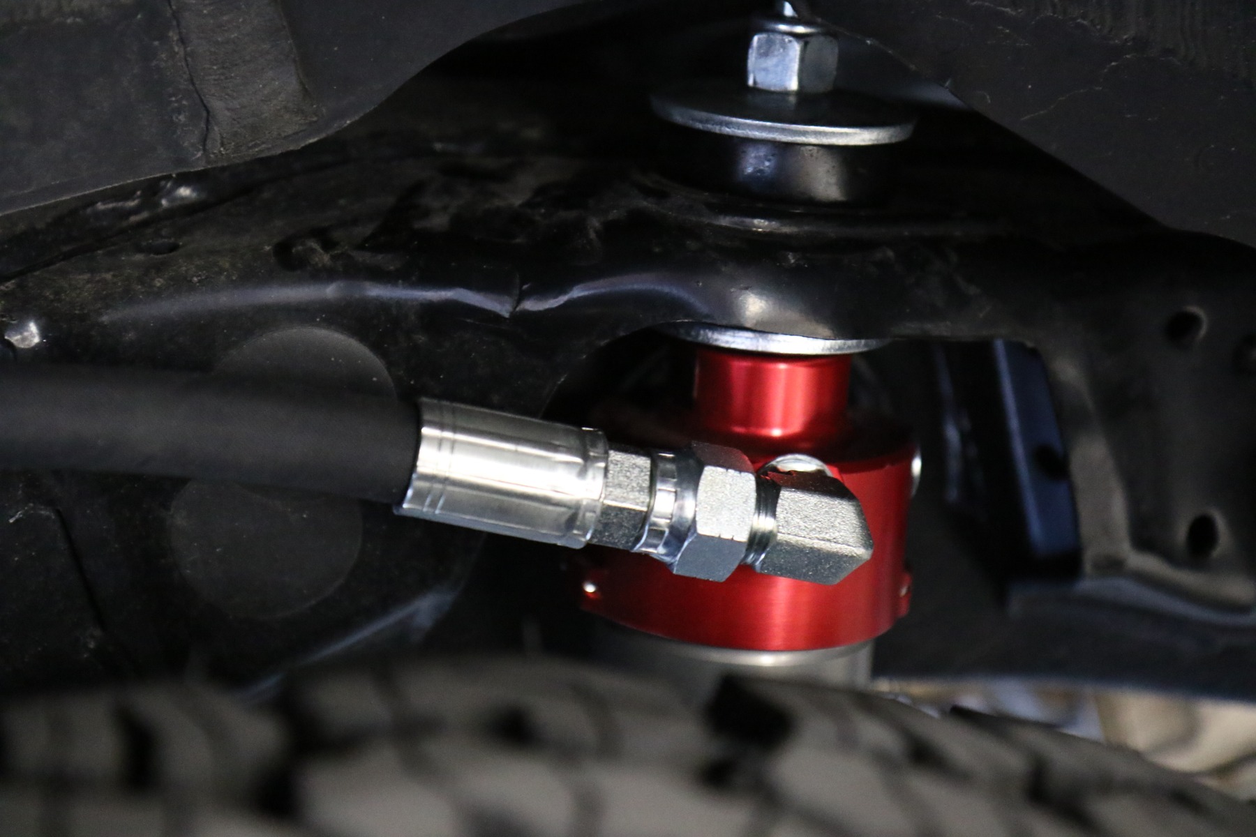 -RR56BFJR-P - Toytec Boss Aluma Series 2.5 Remote Reservoir Rear Shocks - Pair (07+FJ/03+ 4Runner/03+GX)