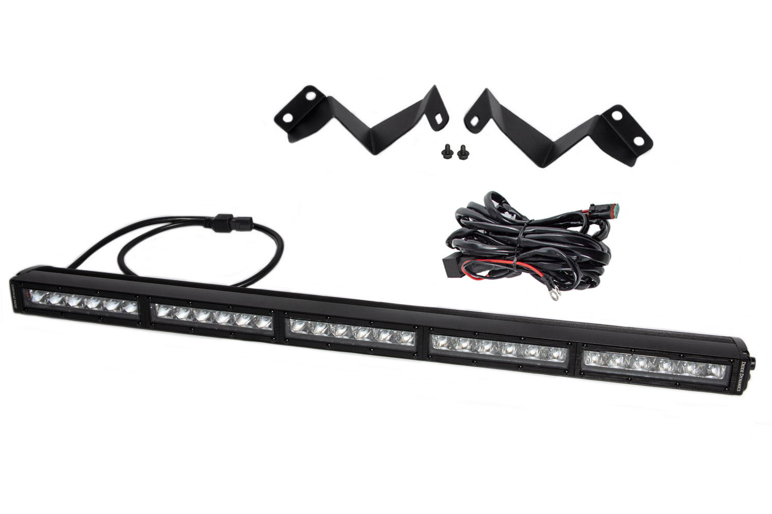DD6070 - Diode Dynamics SS30 Stealth Lightbar Kit for 2016-2023 Toyota Tacoma, White Driving