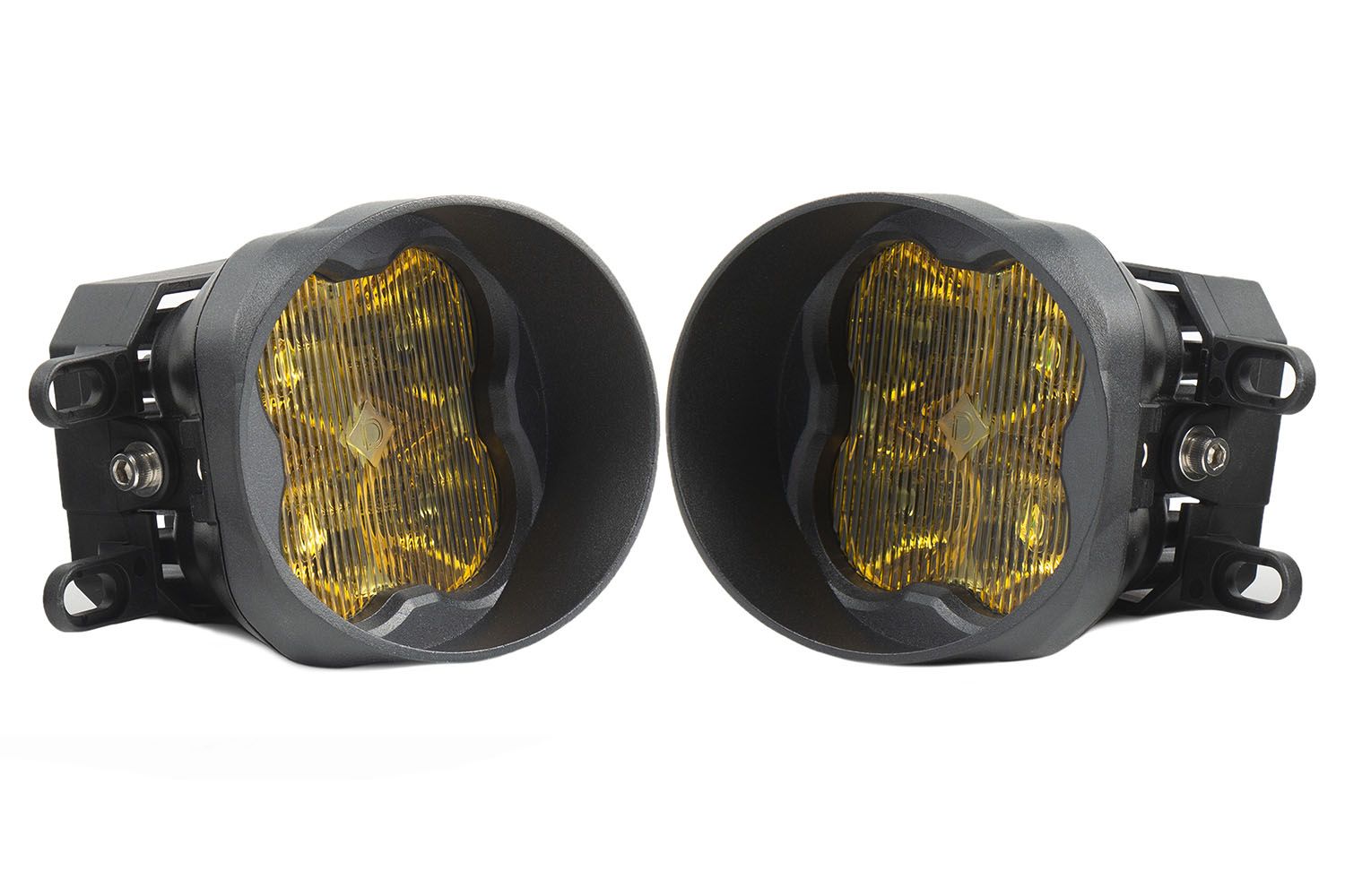DD6187 - Diode Dynamics SS3 Sport Yellow SAE LED Fog Light Kit For 2014-2023 Toyota 4Runner