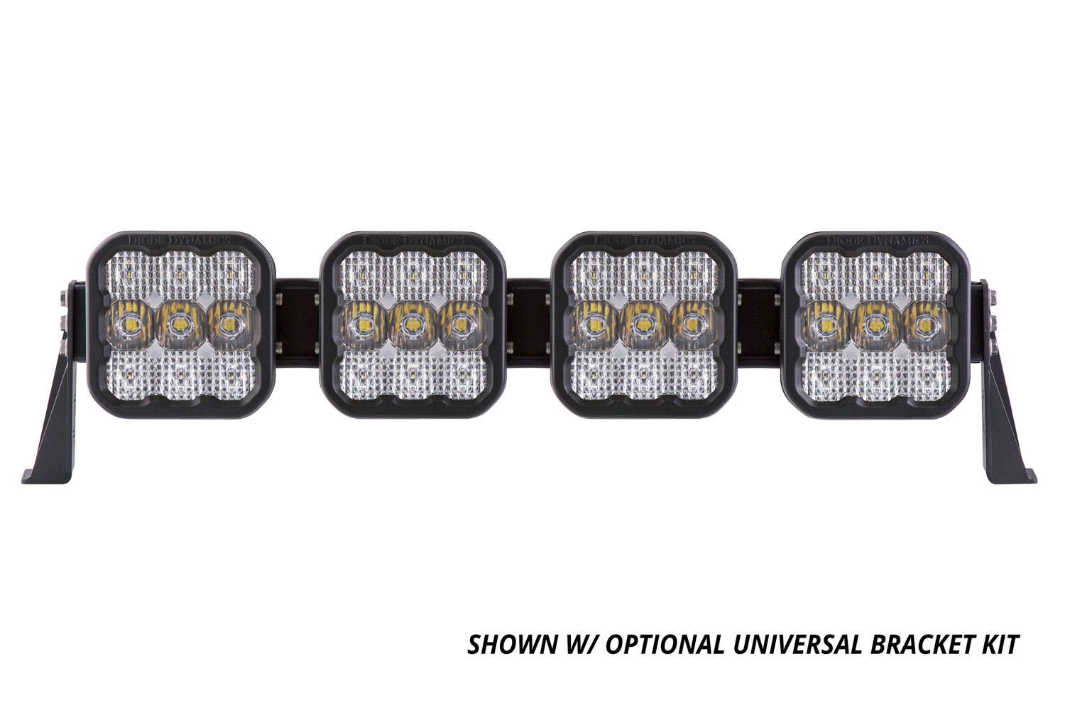 DD6795 - Diode Dynamics SS5 Sport Universal CrossLink 4-Pod Lightbar Yellow Combo