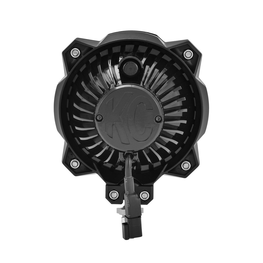 91305 - KC HiLites 6" Pro6 Gravity Led Infinity Ring 2-Light Sytem - 20W Wide-40 Beam